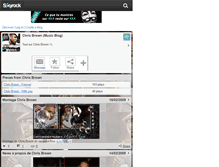 Tablet Screenshot of chrisbrown-musics.skyrock.com