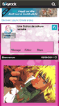 Mobile Screenshot of fiction--sasusaku.skyrock.com