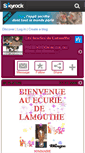 Mobile Screenshot of ecurielamouthe.skyrock.com