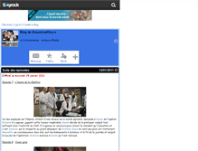 Tablet Screenshot of greysanatomy-x.skyrock.com