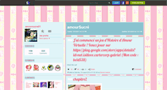 Desktop Screenshot of amoursucre01.skyrock.com