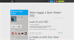 Desktop Screenshot of bellecourt-saint-hubert.skyrock.com