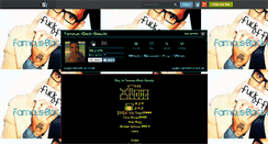 Desktop Screenshot of famous-black-beaute.skyrock.com