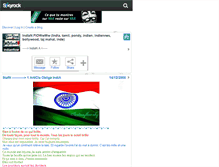 Tablet Screenshot of indianflow.skyrock.com
