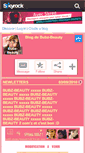 Mobile Screenshot of bubz-beauty.skyrock.com