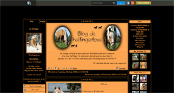 Desktop Screenshot of haflingerlove.skyrock.com