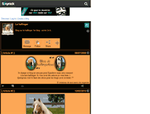 Tablet Screenshot of haflingerlove.skyrock.com