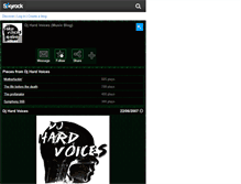 Tablet Screenshot of dj-hard-voices.skyrock.com