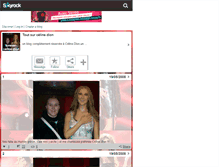 Tablet Screenshot of forever-celine-dion.skyrock.com