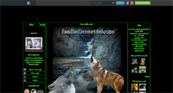 Desktop Screenshot of fandindiensetdeloups.skyrock.com