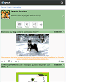 Tablet Screenshot of dog-center.skyrock.com