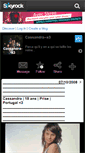 Mobile Screenshot of cassandra--x3.skyrock.com