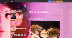 Desktop Screenshot of bonita--emma.skyrock.com