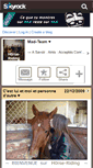 Mobile Screenshot of h0rse-riding.skyrock.com