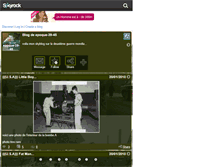 Tablet Screenshot of epoque-39-45.skyrock.com