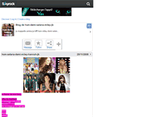 Tablet Screenshot of hsm-demi-selena-miley-jb.skyrock.com