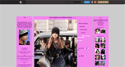 Desktop Screenshot of keira-knightley-mich.skyrock.com