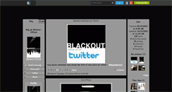 Desktop Screenshot of blackout-official.skyrock.com