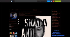 Desktop Screenshot of djblackosmos.skyrock.com