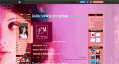 Desktop Screenshot of katia-societe-fm-group.skyrock.com