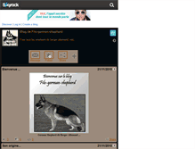 Tablet Screenshot of filo-german-shepherd.skyrock.com