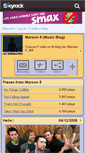 Mobile Screenshot of euphomaroon5song.skyrock.com
