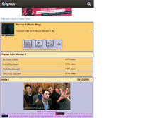 Tablet Screenshot of euphomaroon5song.skyrock.com