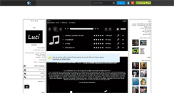 Desktop Screenshot of lucimusic.skyrock.com