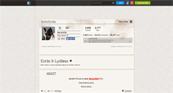 Desktop Screenshot of iloveecriin.skyrock.com