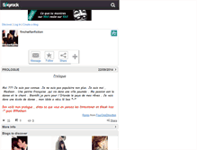 Tablet Screenshot of finchelfanfiction.skyrock.com