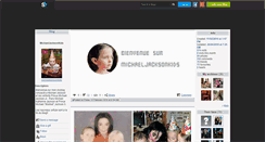 Desktop Screenshot of michaeljacksonkids.skyrock.com