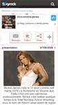 Mobile Screenshot of diva-mickie-james.skyrock.com