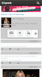 Mobile Screenshot of fanningelle-source.skyrock.com