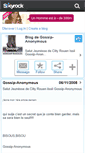 Mobile Screenshot of gossip-anonymous.skyrock.com