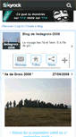 Mobile Screenshot of iledegroix-2008.skyrock.com