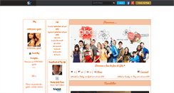Desktop Screenshot of official--glee.skyrock.com