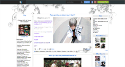 Desktop Screenshot of cosplay-yaoi.skyrock.com