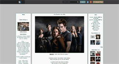 Desktop Screenshot of cullen-fiction-x.skyrock.com