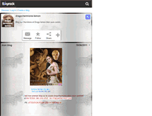 Tablet Screenshot of drago-hermione-lemon.skyrock.com