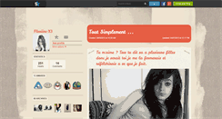 Desktop Screenshot of floriine-x3.skyrock.com
