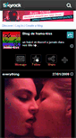 Mobile Screenshot of homo-kiss.skyrock.com