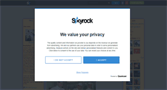 Desktop Screenshot of nonodumans.skyrock.com