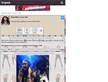 Tablet Screenshot of blogmileycyrusstar.skyrock.com