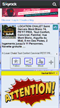 Mobile Screenshot of chaletaravis.skyrock.com