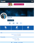 Tablet Screenshot of hypocrite.skyrock.com