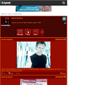 Tablet Screenshot of davidhallyday.skyrock.com