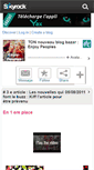 Mobile Screenshot of enjoy-peoples.skyrock.com