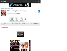 Tablet Screenshot of enjoy-peoples.skyrock.com