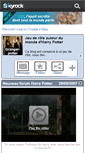 Mobile Screenshot of granger-potter.skyrock.com