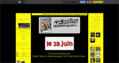 Desktop Screenshot of pro-cycling-manager-2009.skyrock.com